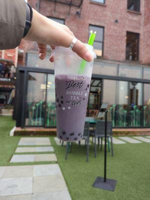 Taro milk tea