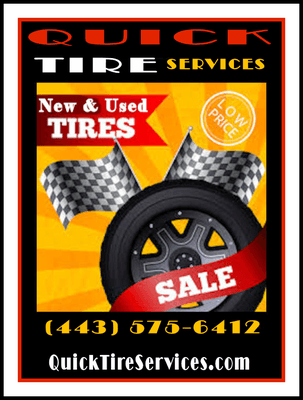 Tire Shop Glen Burnie, New Tires, Used Tires, Tires Glen Burnie, Tire Repair, Tire Rotation, Balance