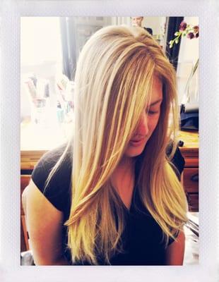 Brighter natural looking blonde  .  By ashley rourk