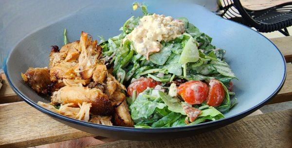 Chicken Feta Salad - Mom LOVED it