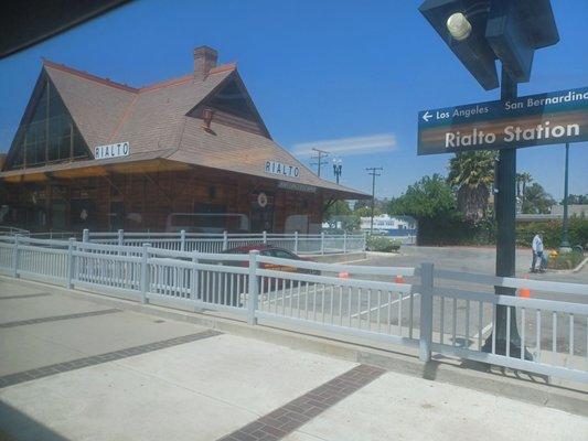 Rialto Metrolink Train Station