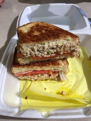 Tuna Melt. Another one of Chef Juan's great creations.