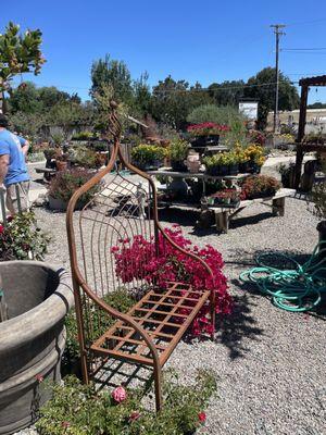 Dream garden bench