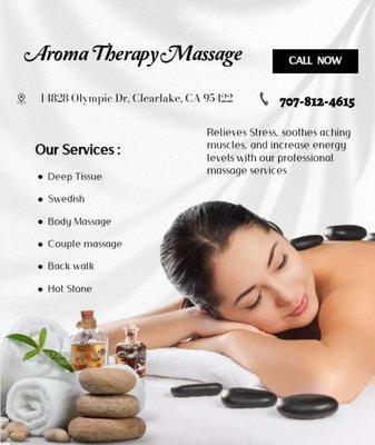 The main advantages of massage therapy are the following: It is a natural and non-invasive treatment option...