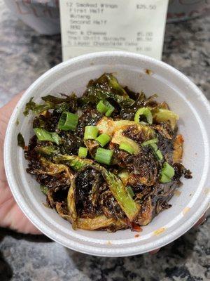 Thai Chili Brussel Sprouts