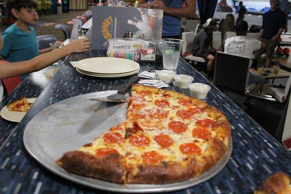 Pizza, Bowling and Arcade