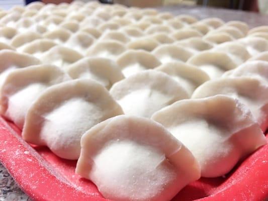 Handmade dumplings