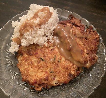 Roast Pork Egg Foo Young