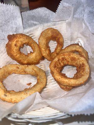 Onion Rings - (there was more but took picture last minute lol)