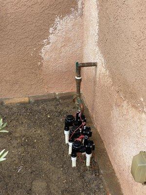 New irrigation systems