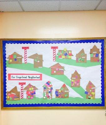 Preschool bulletin board