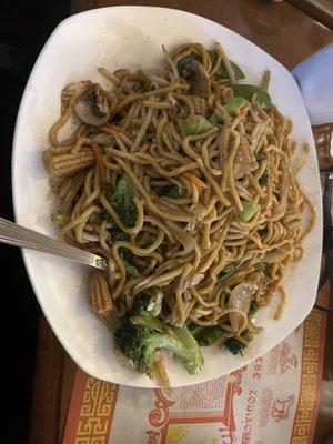 1. Vegetable Lo Mein