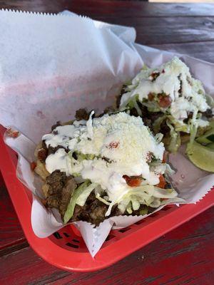 Sopes de Asada