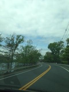 Town Of Natick -- West Central Street / Route 135 @ Fisk Pond, Natick (Beautiful!)