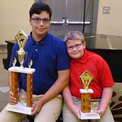 Congratulations, Andrew on earning your Virtuoso trophy, and Elliott for earning your Class D trophy at M.A.M.A. 2018.