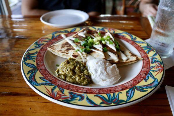 Seafood Quesadilla