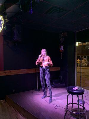 Samara joined us and killed for the February Comedy Showcase! Check out our Facebook page for upcoming events & comedy shows!