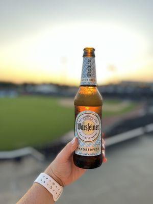 Patio view of the field