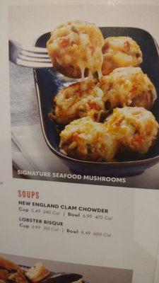 Signature Seafood Mushrooms