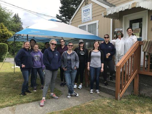 Some of our staff who helped during our 35th annual Windermere Community Service Day