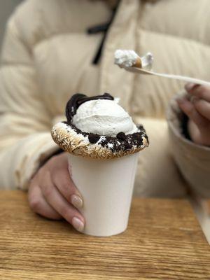 Cookies and Cream hot chocolate