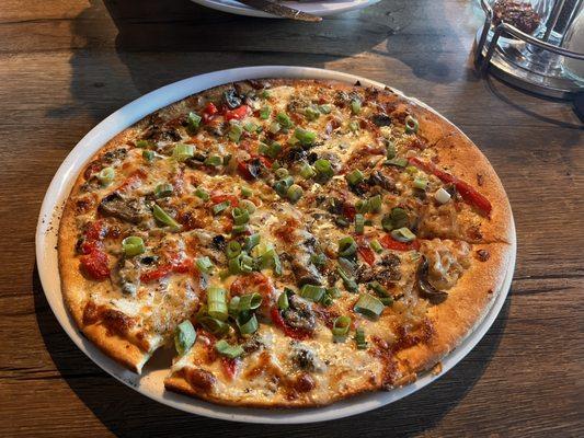 The Mushroom Special Pizza