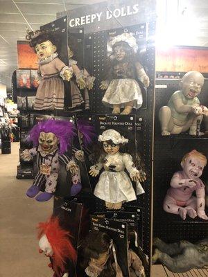 Creepy dolls