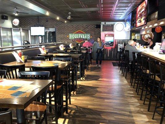 A Portion of the Dining Area and Bar