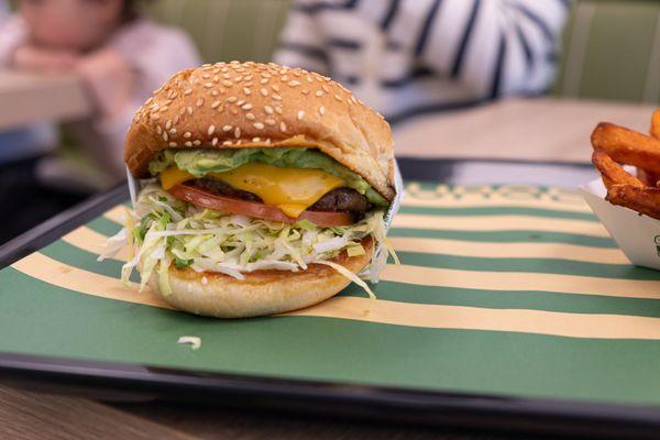 Avocado Cheese Burger