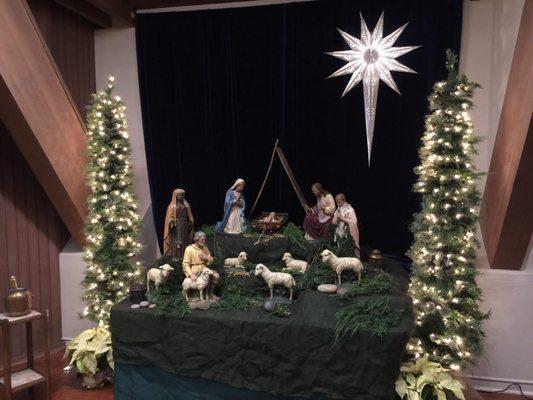 the nativity scene