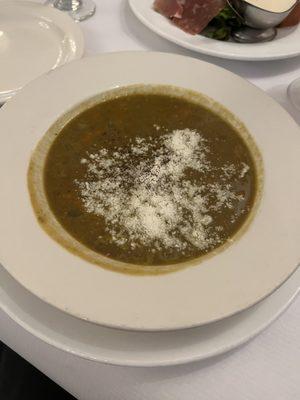 Lentil soup