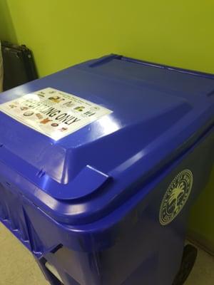 Recycling pick up in the Upper Eastside is every Tuesday.