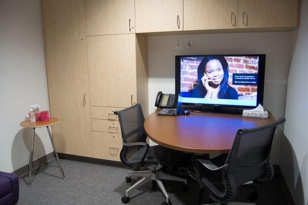 Counseling Room : Where Most Of Your Visit Takes Place