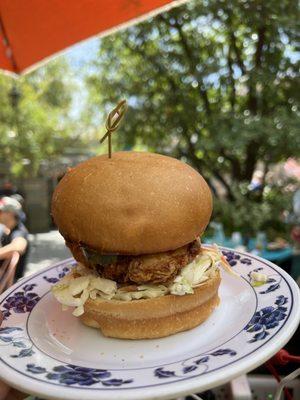 Fried Chicken and Waffle Sandwich!