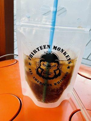 Thirteen Monkeys signature drink Dr. Monkey