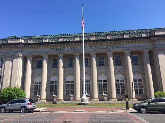 The front view from E. Chapel Hill street.