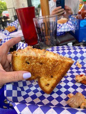 Buffalo Chicken Grilled Cheese is fire!