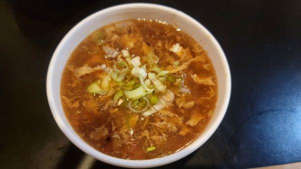 Hot and sour soup - no pork