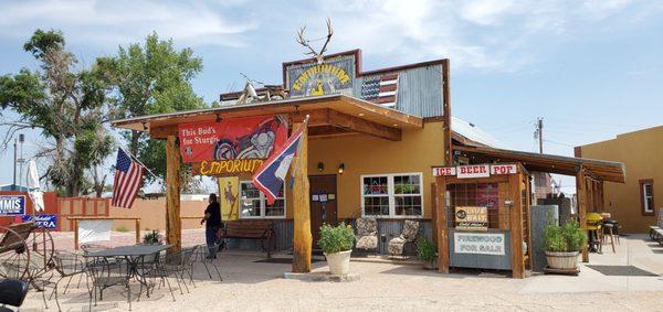 Front of the restaurant