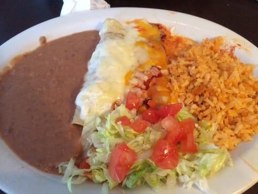 Enchiladas -- Wednesday special