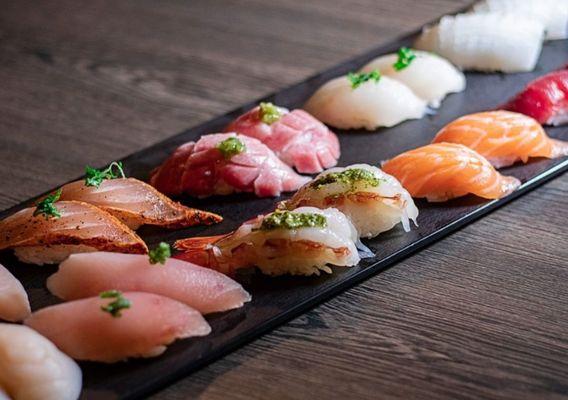 Assorted Nigiri sushi