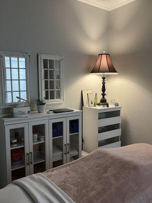 Treatment room of new location at 4142 McKnight Road.