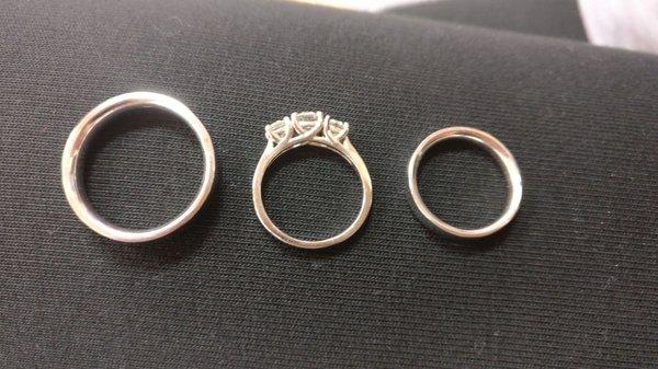 HIEP (Q&H Jewelry Repair) did a great job and my rings are shining like new.