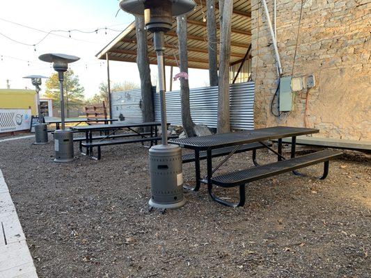 Outdoor seating