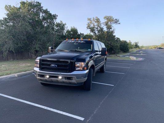 ford excursion with new engine