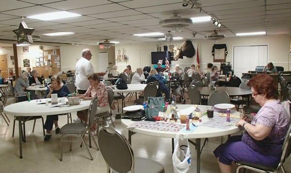 General assembly, dining, rec and bingo area