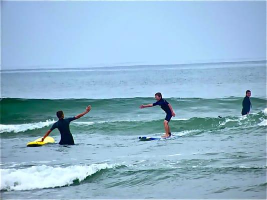 Students First Surf Lesson