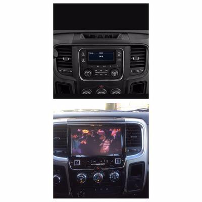 2015 Dodge Ram alpine 9" screen stereo upgrade