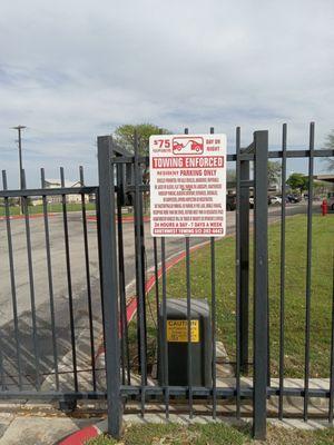 New parking sign that magically appears the same day of the incident.