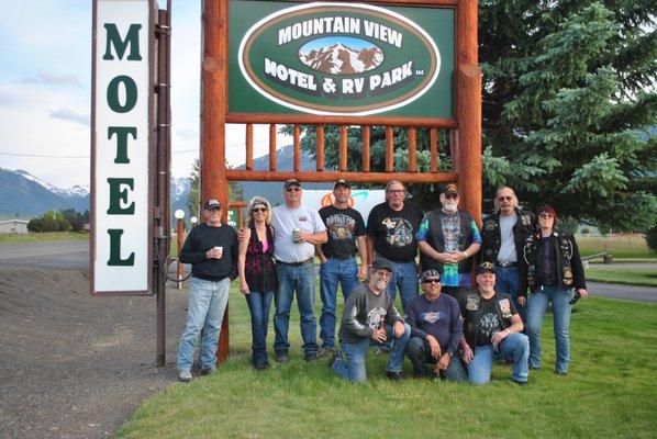 Reunions and groups love the Mt View Motel & RV Park, Joseph OR